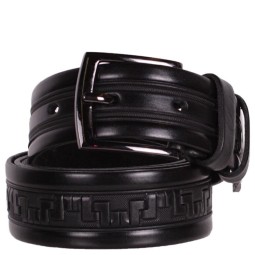 Ремень мужской класс.лес. 35 черн (115) Sharpey