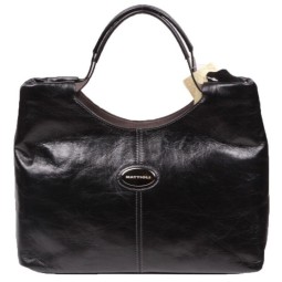 Сумка женская Mattioli 054-14С1 черн/сер азалия