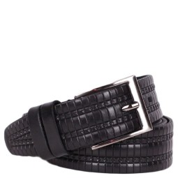 Ремень Sharpey 35 черн.прямоуг. (120)