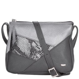 Сумка женская ESSE АГНЕС асф/сереб/вер/зм 77239