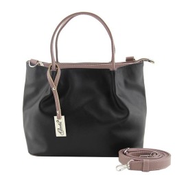 Сумка женская Оливи 642 черн/лаванда