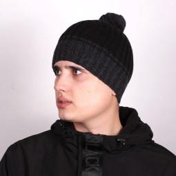 Шапка мужская Т-67П антр/черн Sharpey