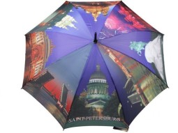 Зонт Петербургские зонтики Ночь113