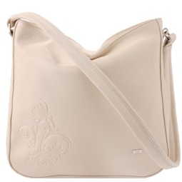 Сумка женская ESSE ЛИНА молоч.тис 65287