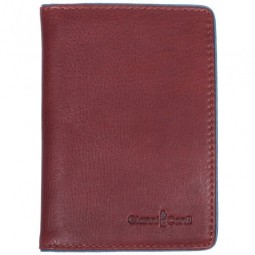 Обложка для паспорта Gianni Conti 1757493 brown teal