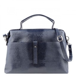 Сумка женская Esse ДОРОТИ INDIGO варан/син
