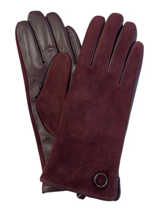 Перчатки женские Pitas 0618Z р.8,5 борд.комби