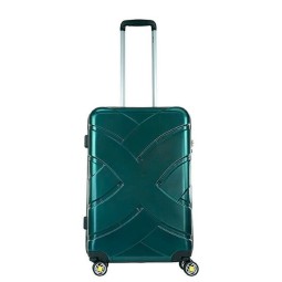 Чемодан Alezar Advanced M4 изумр/желт