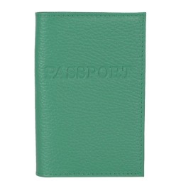 Обложка на паспорт зел/фл
