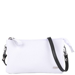 Сумка женская ESSE КАРОЛИНА снеж/чер 49778