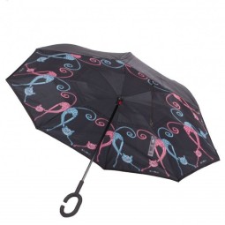 Зонт-трость FJ 120013 под звуки вальса кошки