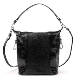 Сумка женская Esse ЛАДА DARK варан черн