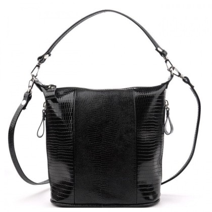 Сумка женская Esse ЛАДА DARK варан черн