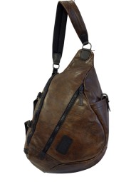 Рюкзак-слинг Chiarugi 20309 d.brown