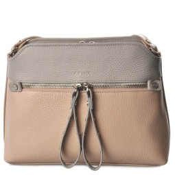 Сумка женская AFINA 471 нюд.св.сер.фл