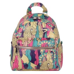 Рюкзак женский AFINA 451 принт лео.фл