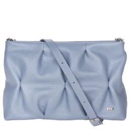 Сумка женская ESSE ДИОРА голуб.мет 77547