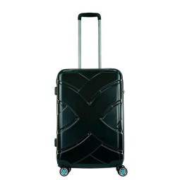 Чемодан Alezar Advanced M4 черн/син