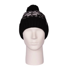 Шапка молодежная WAG 437 черн/бел