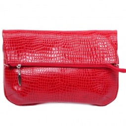 Сумка женская BB1 940036 красн рептилия