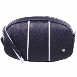 Сумка женская на пояс AFINA 342 син.бел.фл 