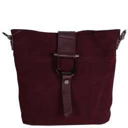 Сумка женская Valensiy В-9479 вишня/комби