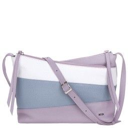 Сумка женская ESSE ОФЕЛИЯ лав/снеж/гол 77149