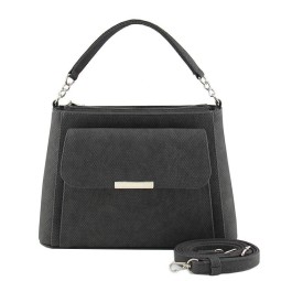 Сумка женская Оливи 746 т.сер/крек