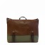 Сумка для ноутбука и документов Chiarugi 854002 brown/green
