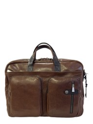 Сумка для ноутбука и документов Chiarugi 64631 d.brown