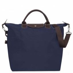 Сумка ручная кладь 2-313 сат/т.син