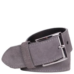 Ремень замша 40 св.сер (120) Sharpey