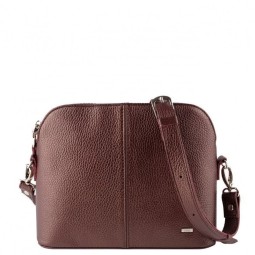 Сумка женская ESSE РЕБЕККА CHERRY металл/бордо