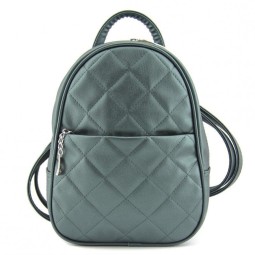 Рюкзак женский Оливи 563 изумруд/металл