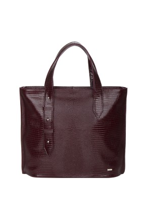 Сумка женская ESSE ВАСИЛИСА варан бордо 79357