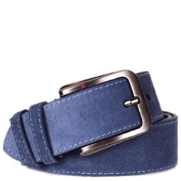 Ремень замша 40 голуб (110) Sharpey