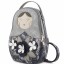 Рюкзак Оливи 1284 сер/син(Матрешка)