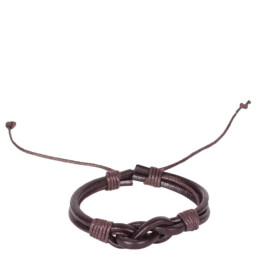 Браслет кожаный 1826 кор узел
