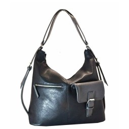 Сумка женская Ms. Bag Дэлфи черн/сер