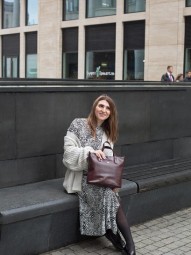 Сумка женская SHARPEY 1-003 вишня лад