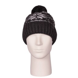 Шапка молодежная WAG 437 антр/бел