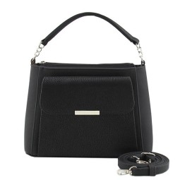 Сумка женская Оливи 746 черн.крек/руда