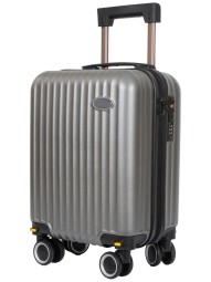 Чемодан Bagvoyage BV01/16 серый со съемными колесами