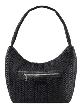 Сумка женская KN 004-30311 черн/косич.