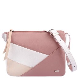Сумка женская ESSE АГНЕС роз/мол/снеж 74109