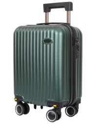 Чемодан Bagvoyage BV01/16 зеленый со съемными колесами