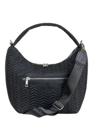 Сумка женская KN 004-30311/1 черн/косич.