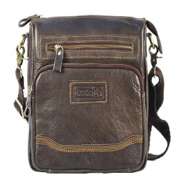 Сумка мужская ZOLO 22289 d.br