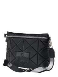 Сумка кросс-боди KN 010-30310 черн/ромб с лин.