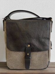 Сумка мужская Chiarugi 852003 black/grey